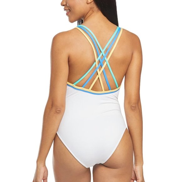 NWT Polo Ralph Lauren White Swimsuit size XS - Picture 2 of 5